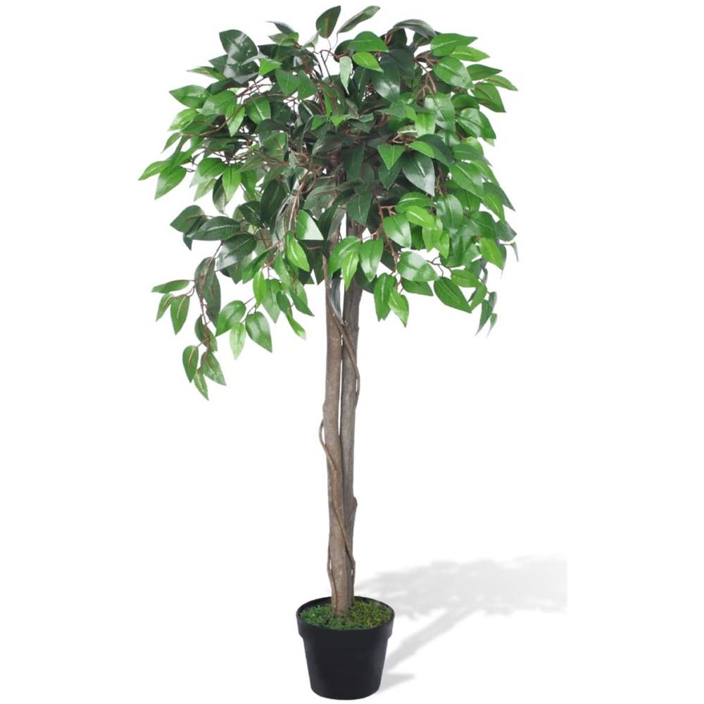 Albero Ficus Artificiale Con Vaso 110 Cm - Foto 1