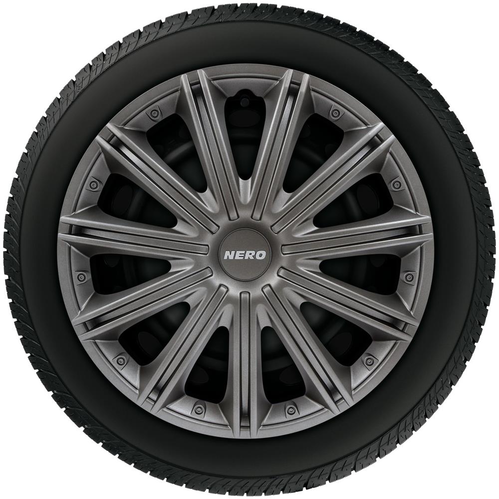 Copricerchi Auto Universali 13 Pollici Nero Tech-one Dark 31515 - Foto 8