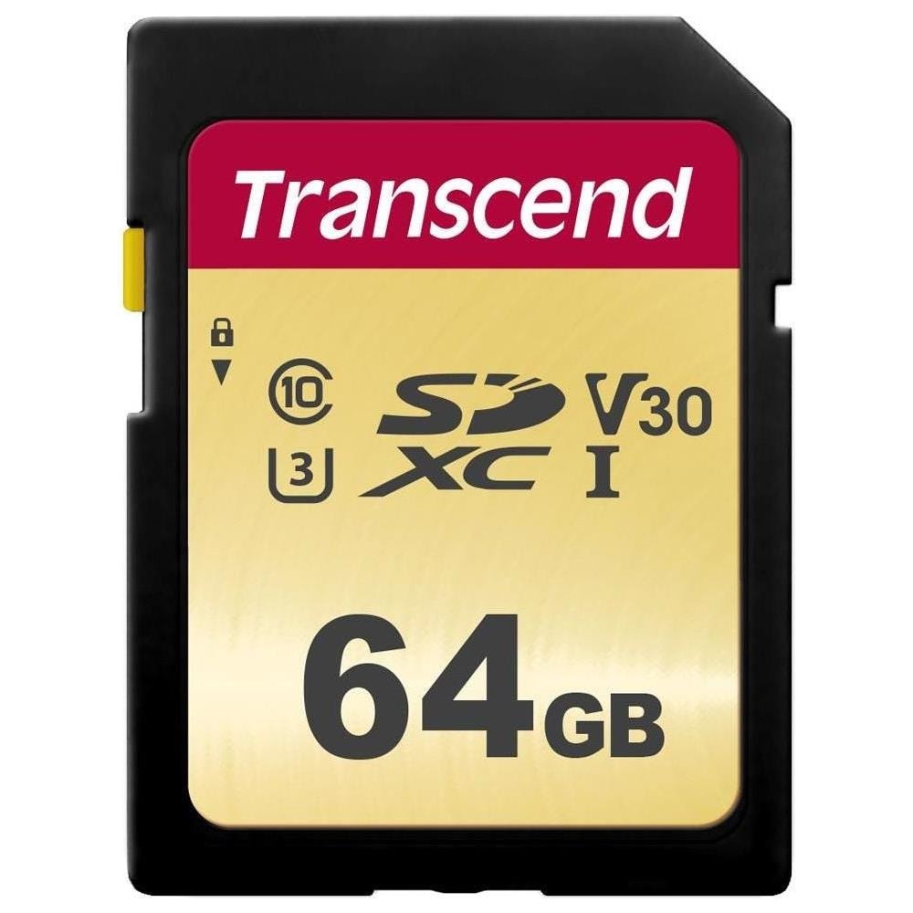 Scheda di Memoria SDXC Premium 500S 64 GB UHS-I di Classe 10 Velocità 95 MB / s - Foto 1