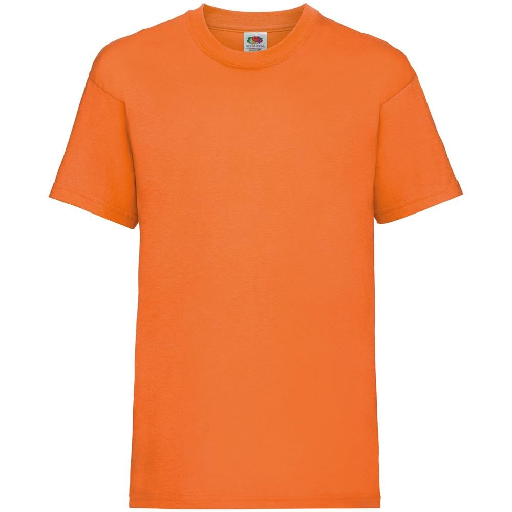 Maglietta 100% Cotone Bambini (3-4 Anni (56-61cm Torace)) (arancio) - Foto 1