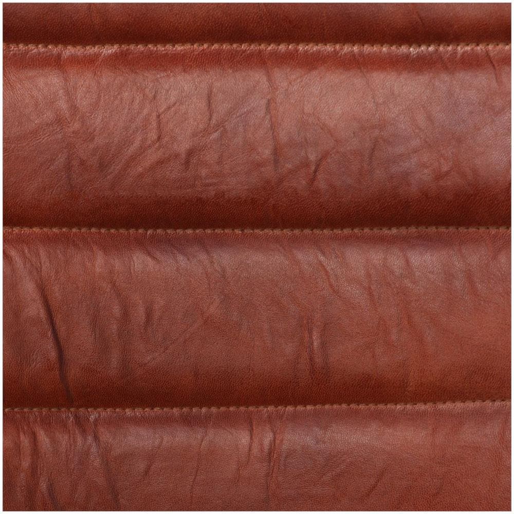 Sedie Da Pranzo Set 6 Pz In Vera Pelle Marrone - Foto 2