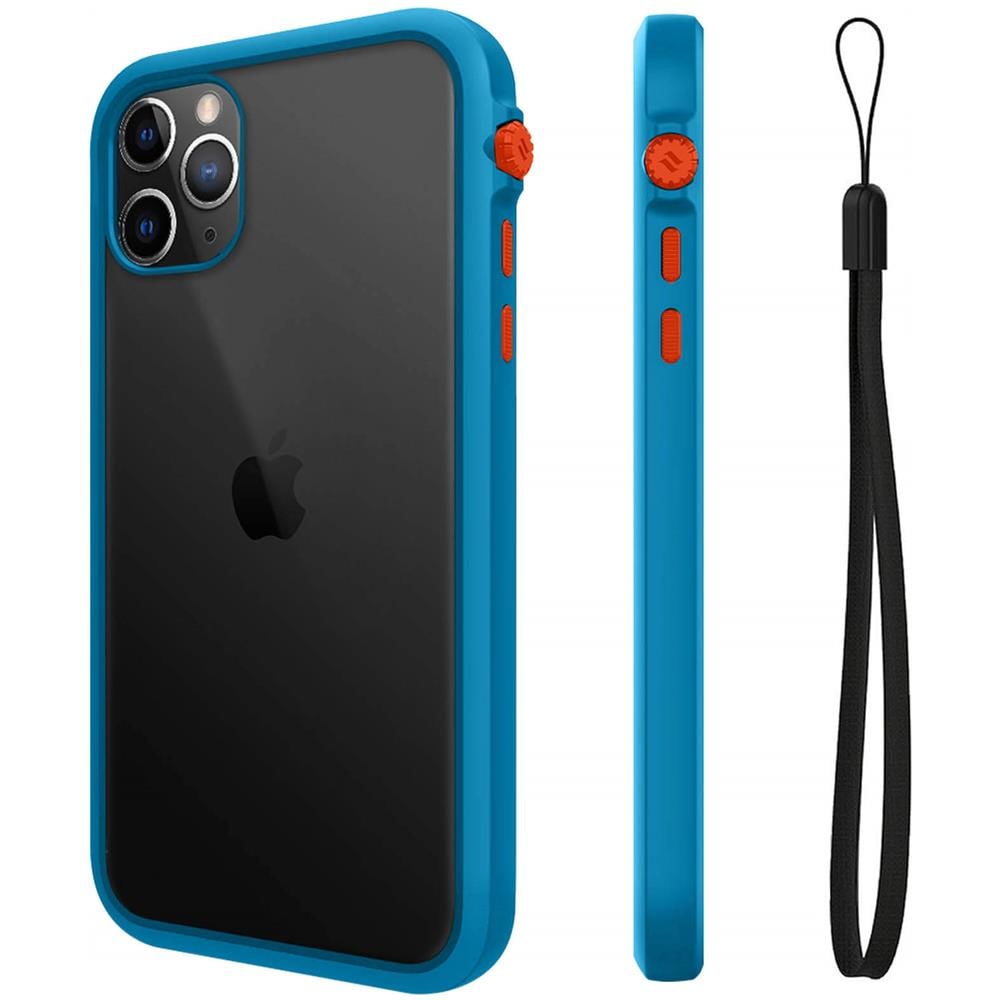 Cover Iphone 11 Pro Rigida Antishock 3m Bordi Rialzati Impact Blu - Foto 1