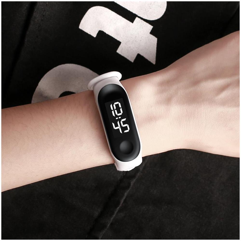 SLOWMOOSE - Nuova Moda, Orologio Elettronico In Silicone A Led Quadrato, Orologio  Digitale [ m3w-nero] - ePRICE
