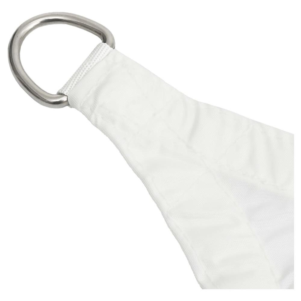 Parasole a Vela Oxford Rettangolare 4x5 m Bianco - Foto 2