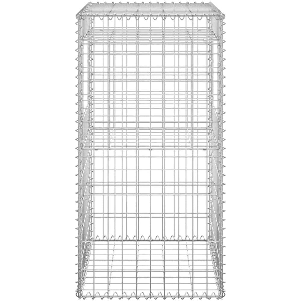 Cesti A Gabbione A Torre 2 Pz 50x50x100 Cm In Ferro - Foto 2