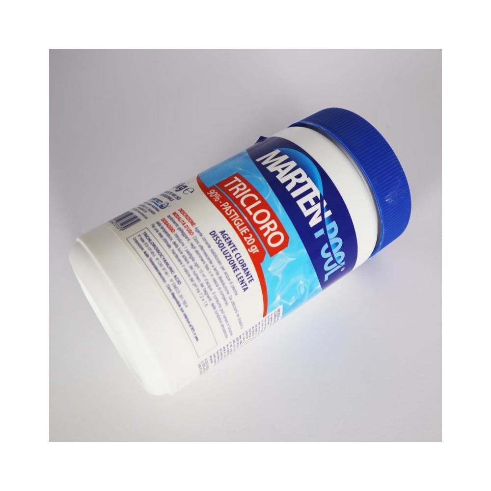 Tricloro In Pastiglie A Lento Dissolvimento Kg. 1 - Pastiglie Da 20 Grammi Marten - Foto 4
