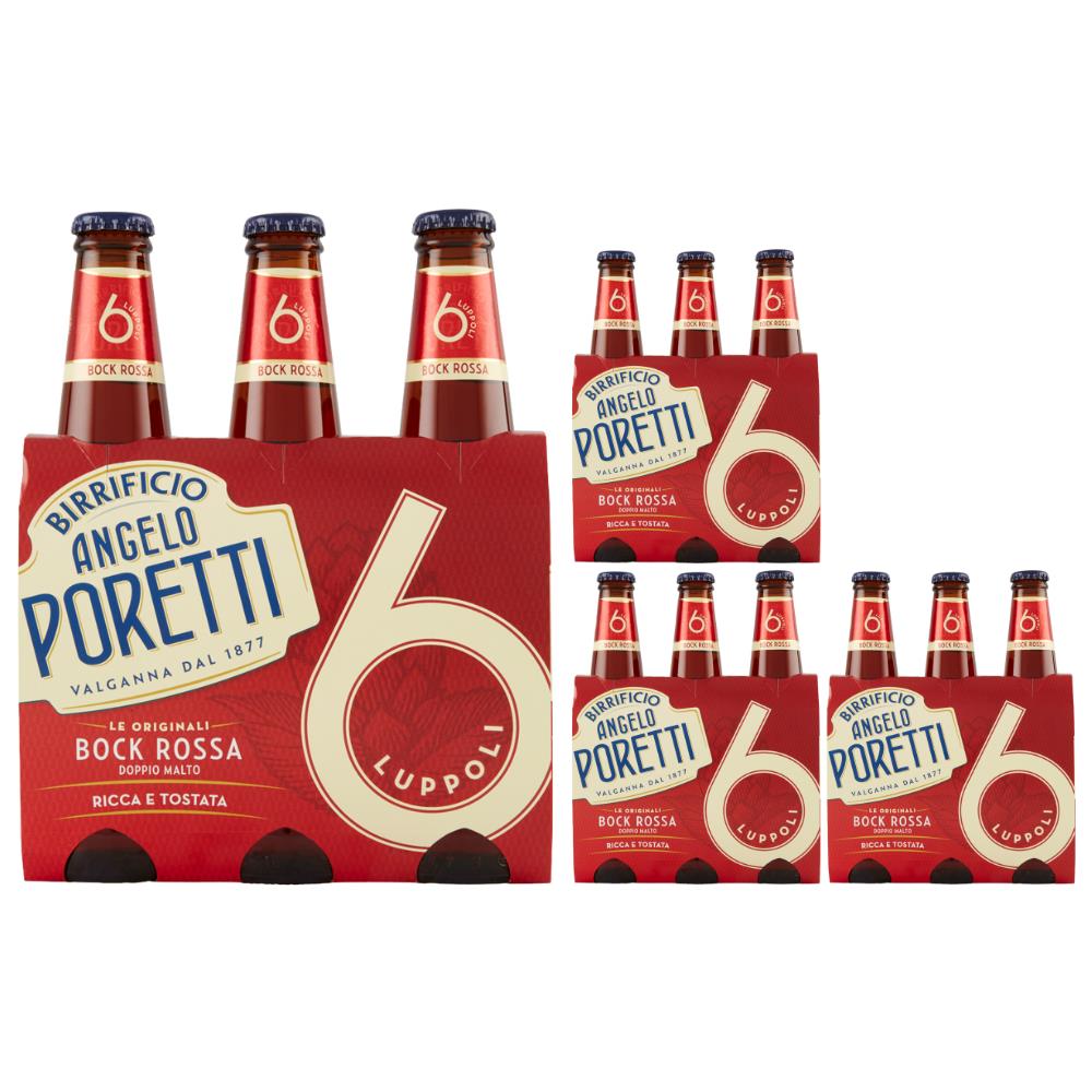 Birra 6 Luppoli Bock Rossa 12 Bottiglie Da 33 Cl - Foto 1