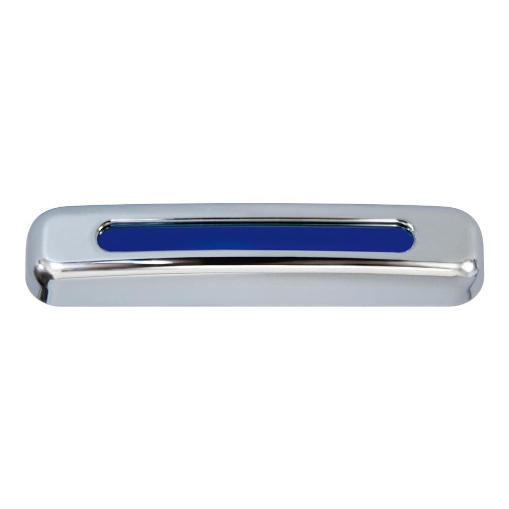 Luce Di Cortesia Stagna Ip 65 A 4 Led, Fabbricata In Plastica Con Finituralucida, Dotata Di Diffusore Che Proietta Lilluminzione In Avanti.luce Bianca Naturale O Blu. Fissaggio Con Viti. Sensibile Alla Polarità. - Foto 1