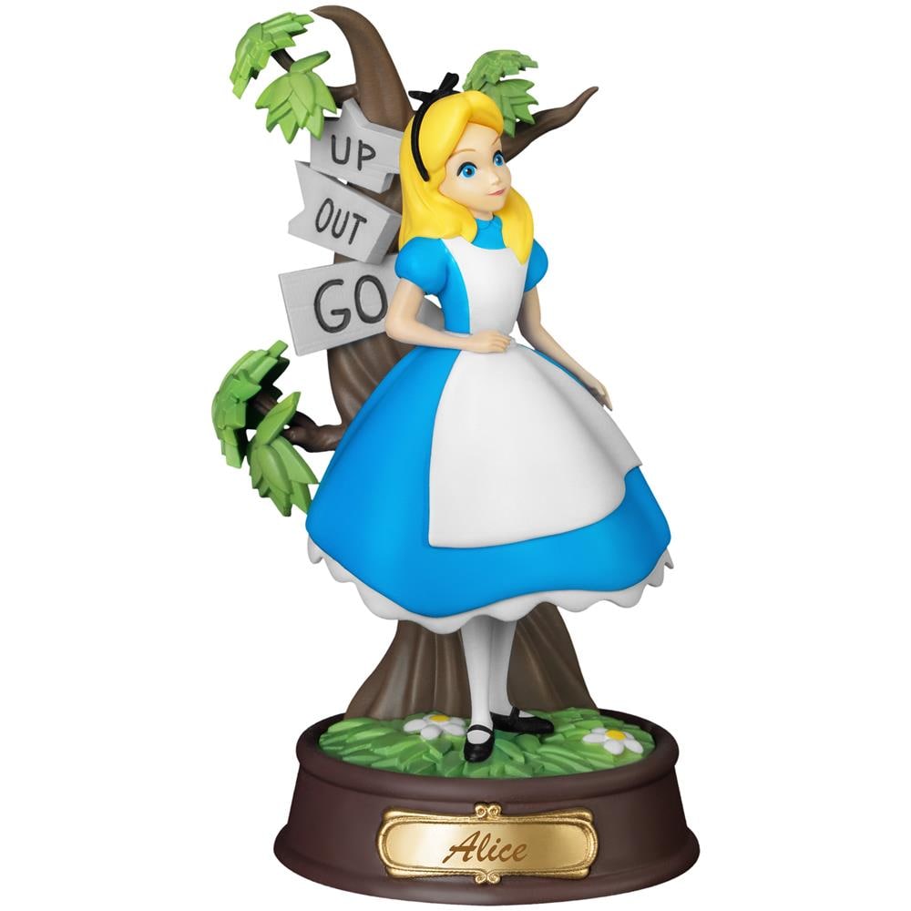 Disney - Mini Diorama-001 - Serie Alice Nel Paese Delle Meraviglie - Alice - 10cm - Foto 1