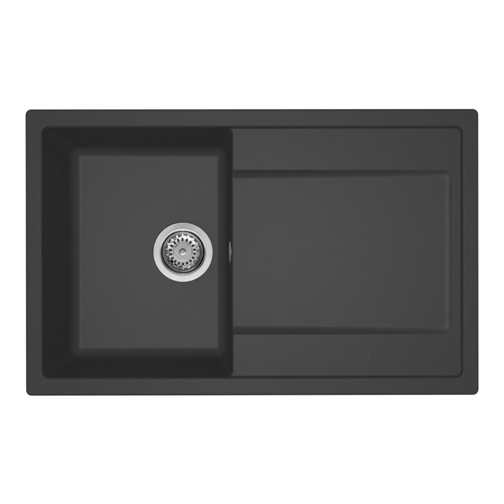 Lavello Life 300 Montato su Piano con 1 Vasca Forma Rettangolare Colore Antracite - Foto 1