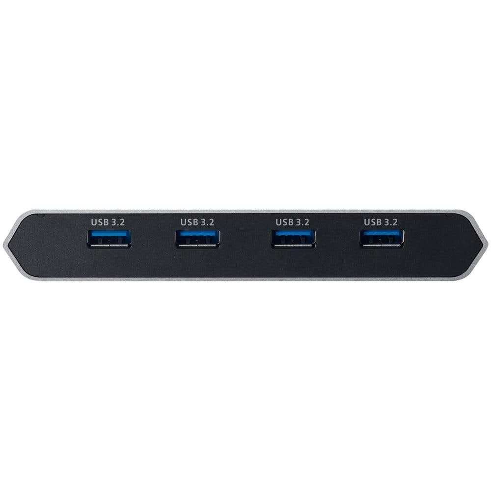 Interruttore Dock KVM a 2 porte 4K DisplayPort USB-C con passaggio di alimentazione - Foto 2