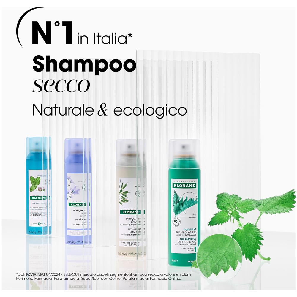Klorane Shampoo Secco Ortica 150 ml - Foto 8