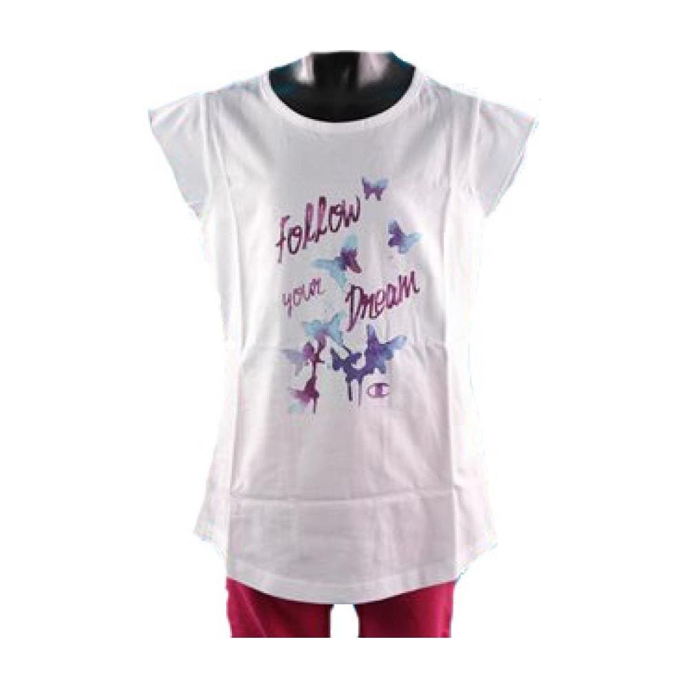 magliette champion bambino rosa