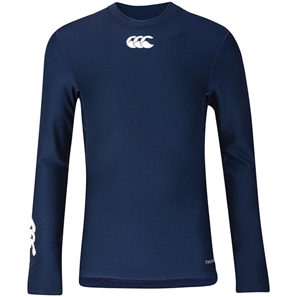 Maglia Base Layer A Manica Lunga Thermoreg Bambini (l) (blu Navy)  - Foto 1