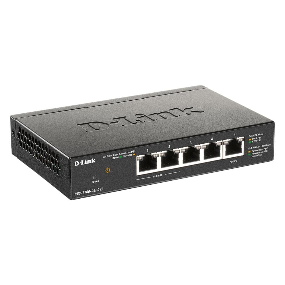 Switch di Rete GestitoDGS-1100-05PDV2 Gigabit Ethernet (10/100/1000) Supporto Power Over Ethernet (PoE) - Foto 2