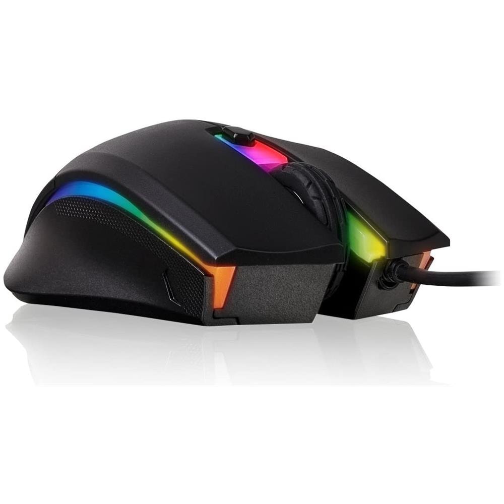 Mouse e Tappetino Talon Elite RGB Ottico 6 Tasti 5000 DPI Colore Nero - Foto 2