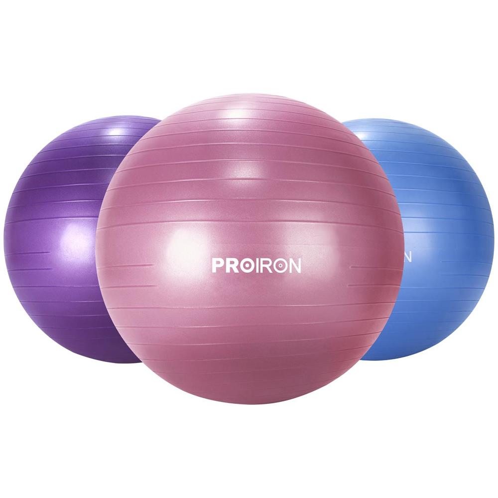 Palla Per Esercizi Yoga Balance Ball, Diametro: 75 Cm, Spessore: 2 Mm, Rosso, Pvc - Foto 1