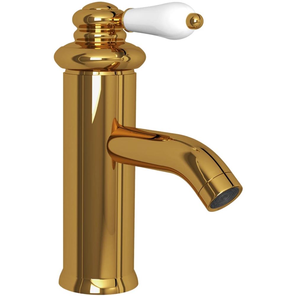 Rubinetto per Lavabo del Bagno Oro 130x180 mm - Foto 1