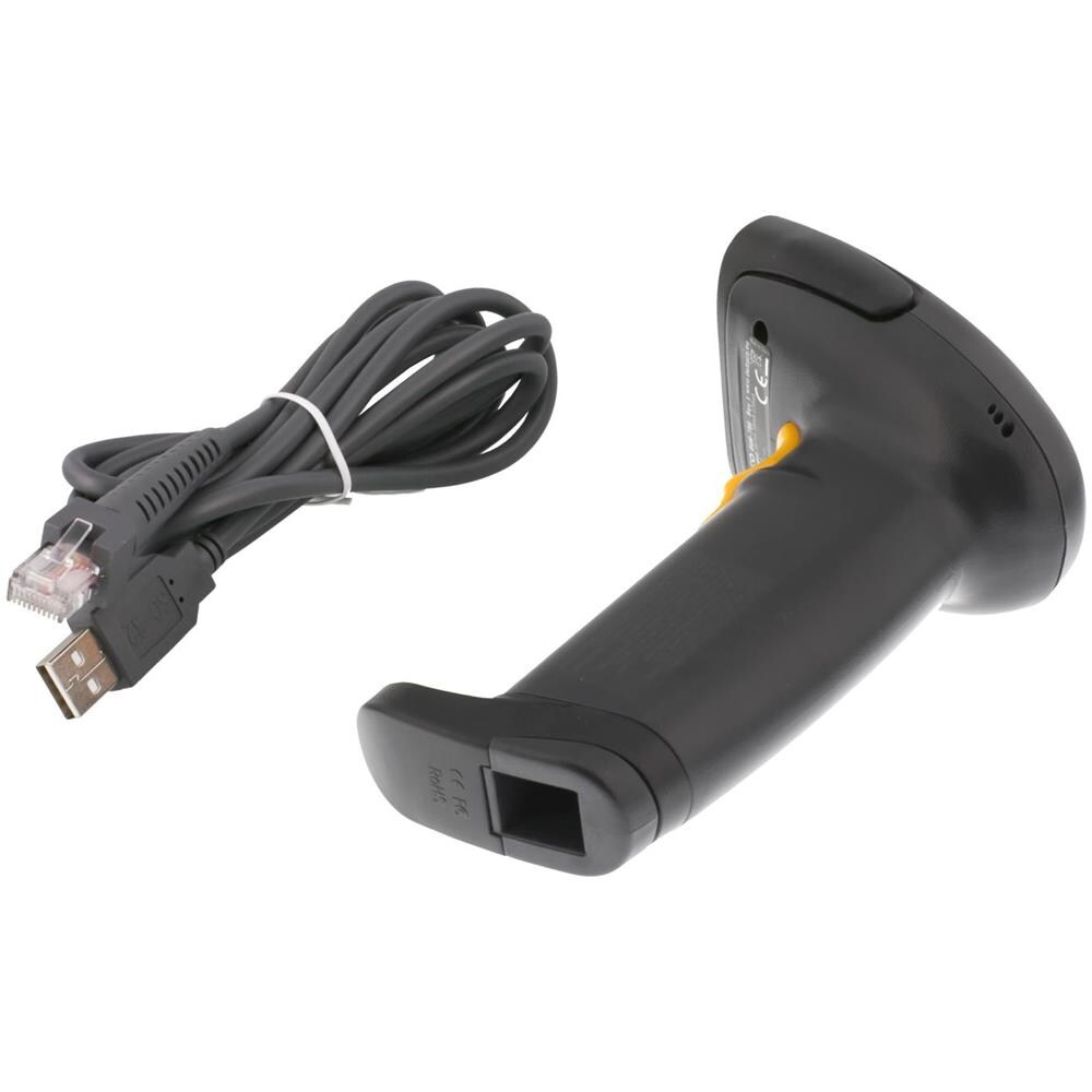 Lettore Di Codici A Barre Ccd 1d Portatile, Nero, Usb - Foto 2