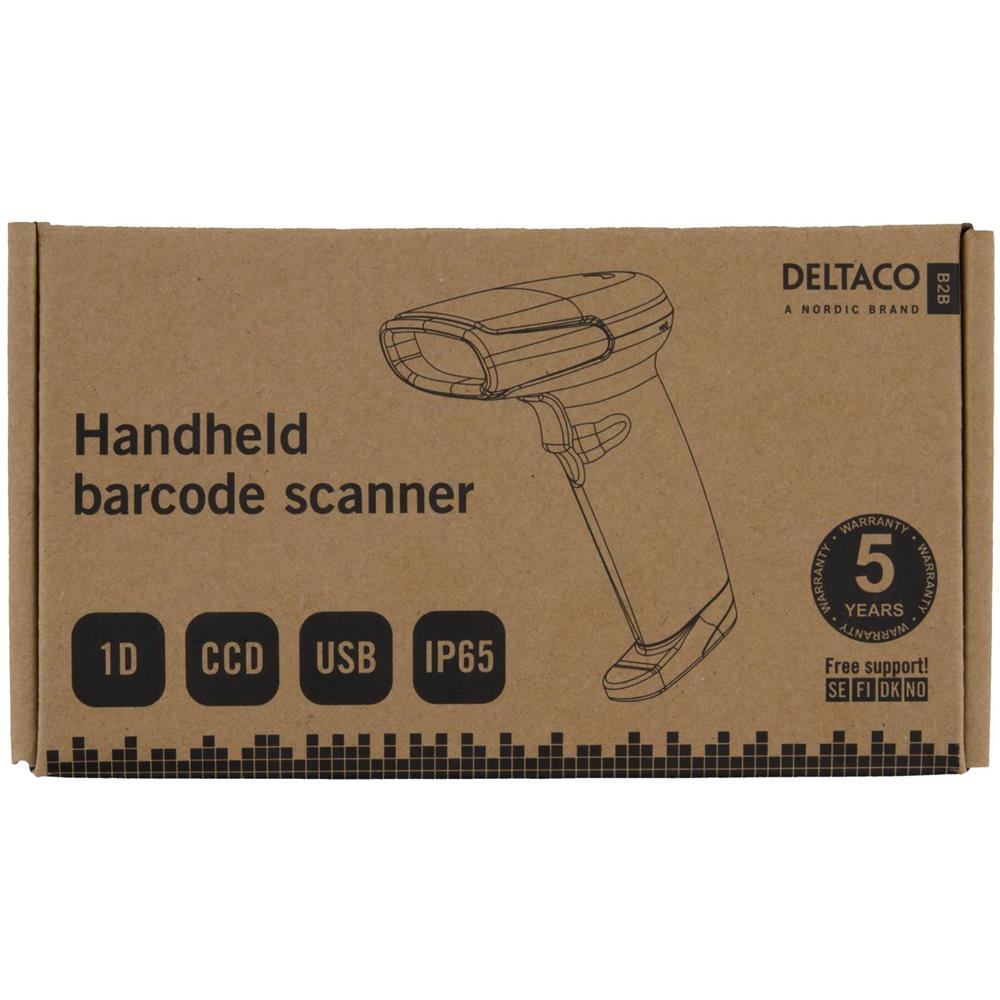 Lettore Di Codici A Barre Ccd 1d Portatile, Nero, Usb - Foto 5