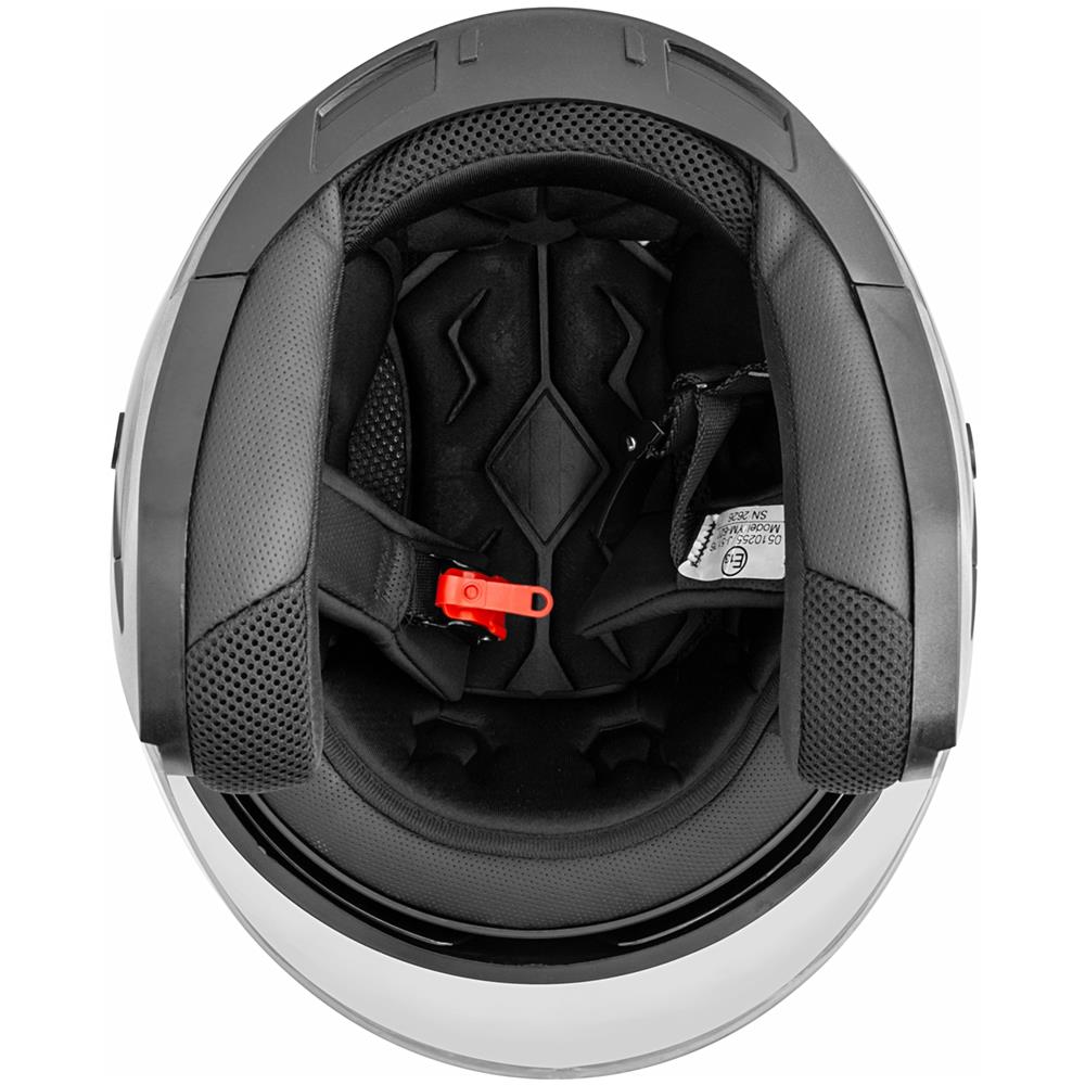 Jet Moto Casco Scooter Doppia Visiera Ece22-05 Certificato Nero Opaco Fluo L - Foto 2