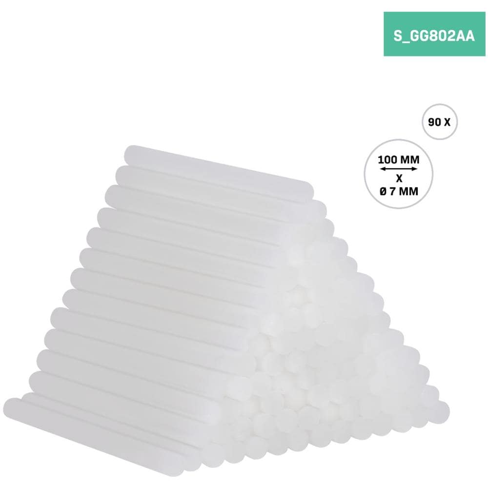 Stick Di Colla Ø7x100mm-90 Pezzi.per Pistola Colla A Caldo Gg502dc - Foto 3