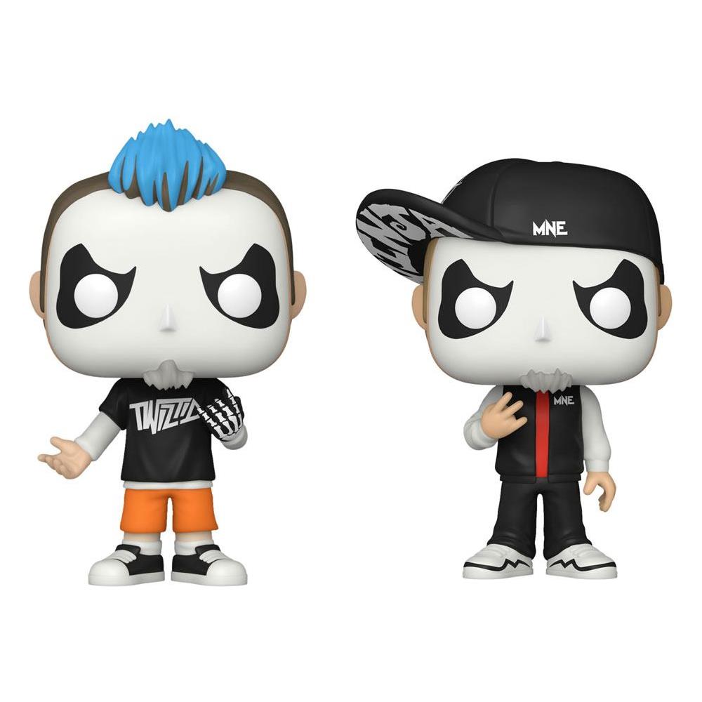 Twiztid Pop! Rocks Vinyl Figures 2-pack Jamie Madrox & Monoxide 9 Cm - Foto 1