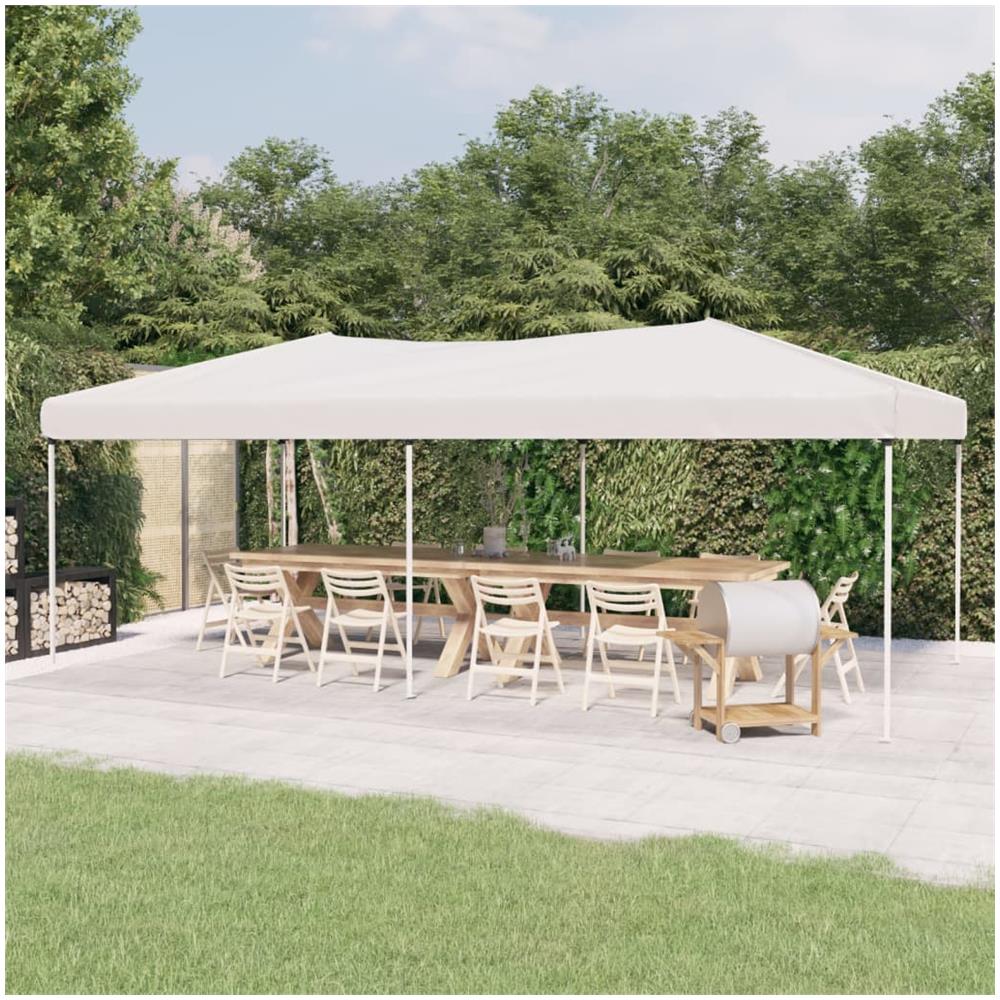 Tenda Per Feste Pieghevole Bianco 3x6 M - Foto 1