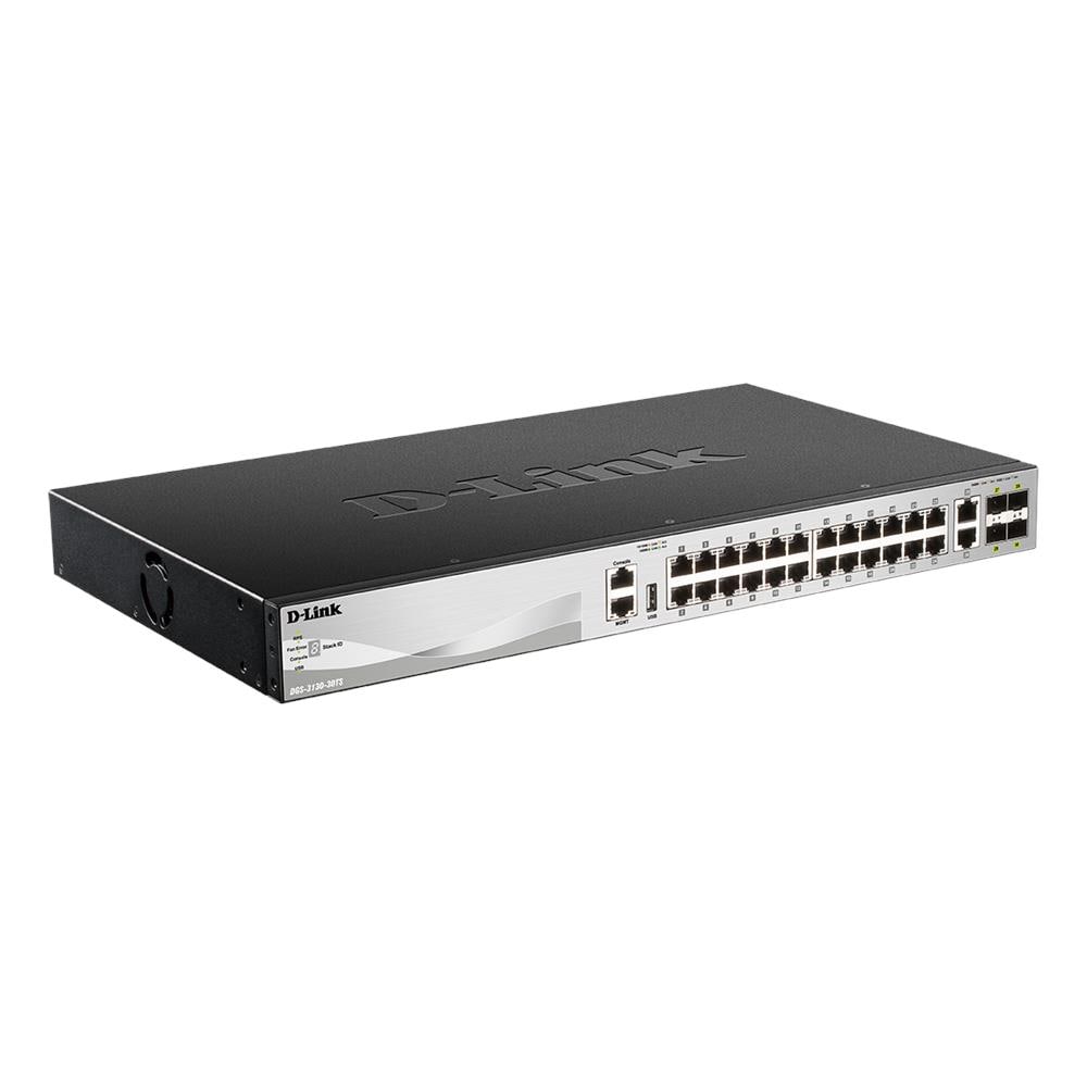 DGS-3130-30TS /E switch di rete Gestito L3 Gigabit Ethernet (10/100/1000) Grigio - Foto 2