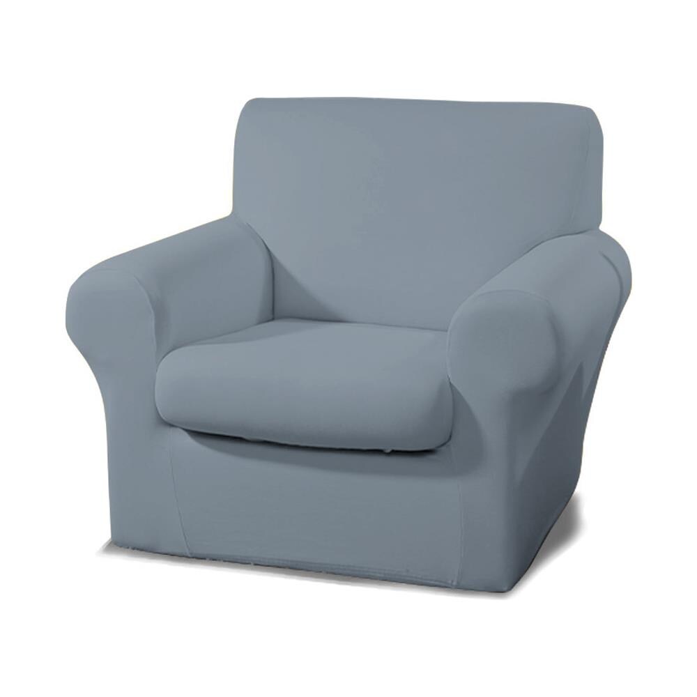Copridivano Antimacchia Elasticizzato Protettivo Impermeabile Genius Tinta Unita Poltrona Grigio Sassi 1020 - Foto 1