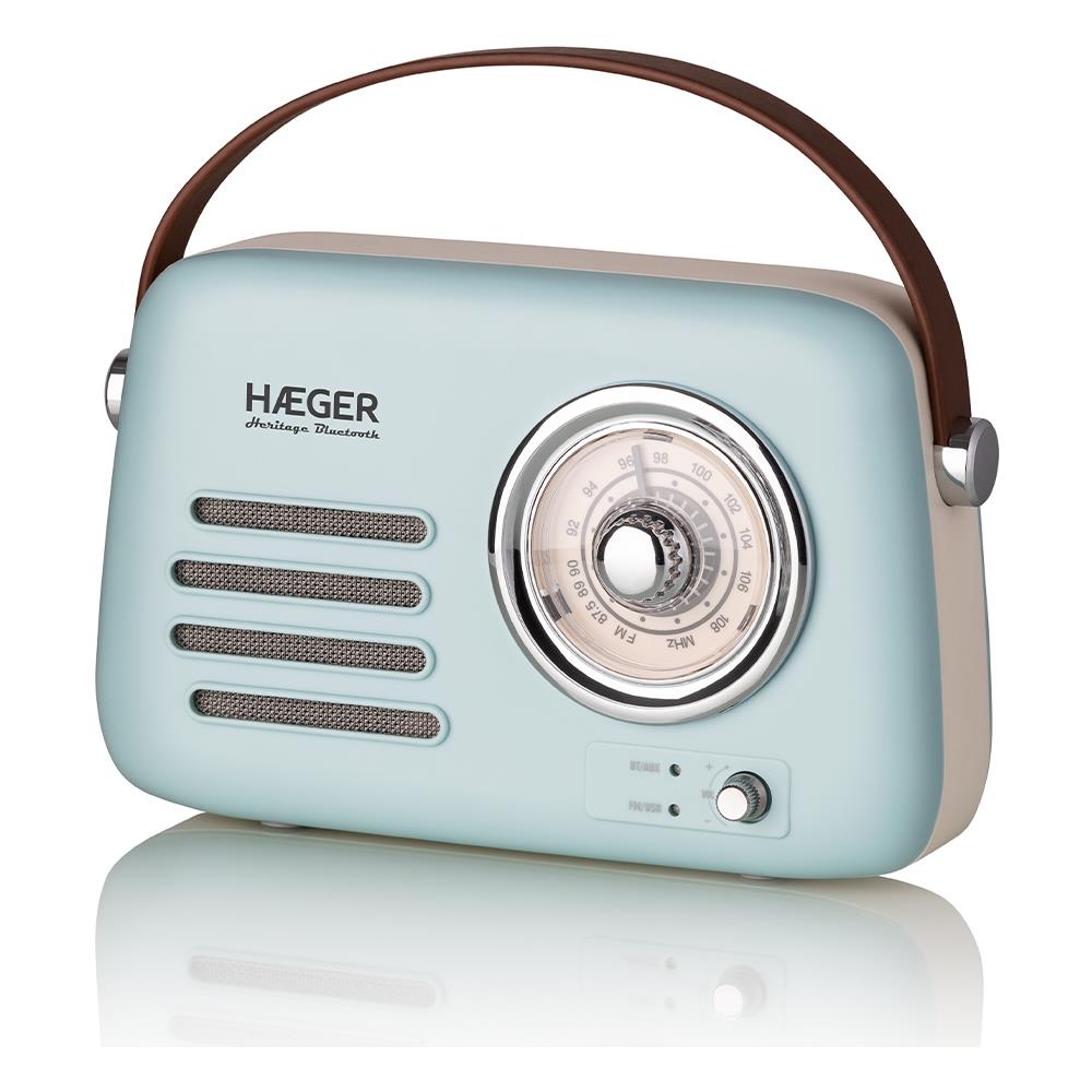 RB-BLU. 002A radio Portatile Turchese - Foto 1