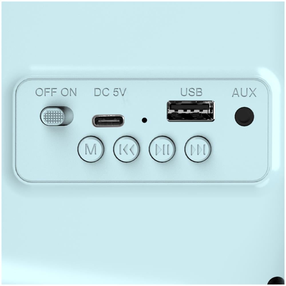 RB-BLU. 002A radio Portatile Turchese - Foto 2