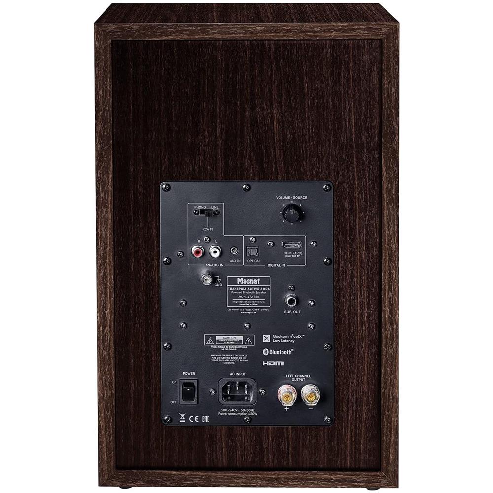 Speaker 2-vie TRANSPULS 800A 60W Con cavo e senza cavo Nero Marrone - Foto 6