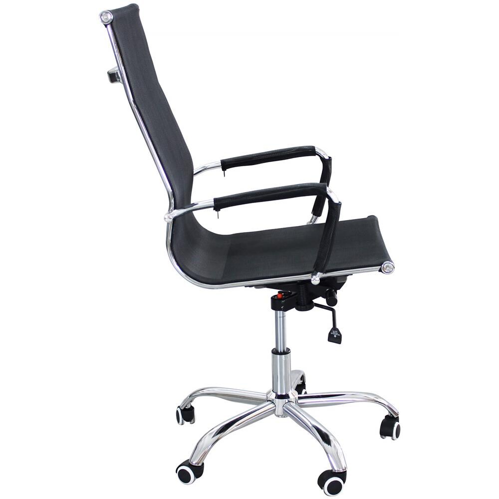 Sedia Da Ufficio Ergonomica Con Poggiatesta E Supporto Lombare Sedia Da Lavoro Girevole Regolabile - Foto 3