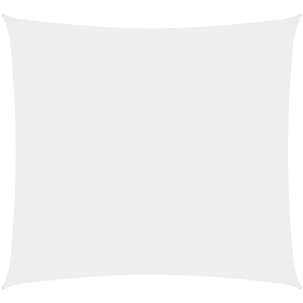 Vela Parasole in Tela Oxford Quadrata 2,5x2,5 m Bianca - Foto 1