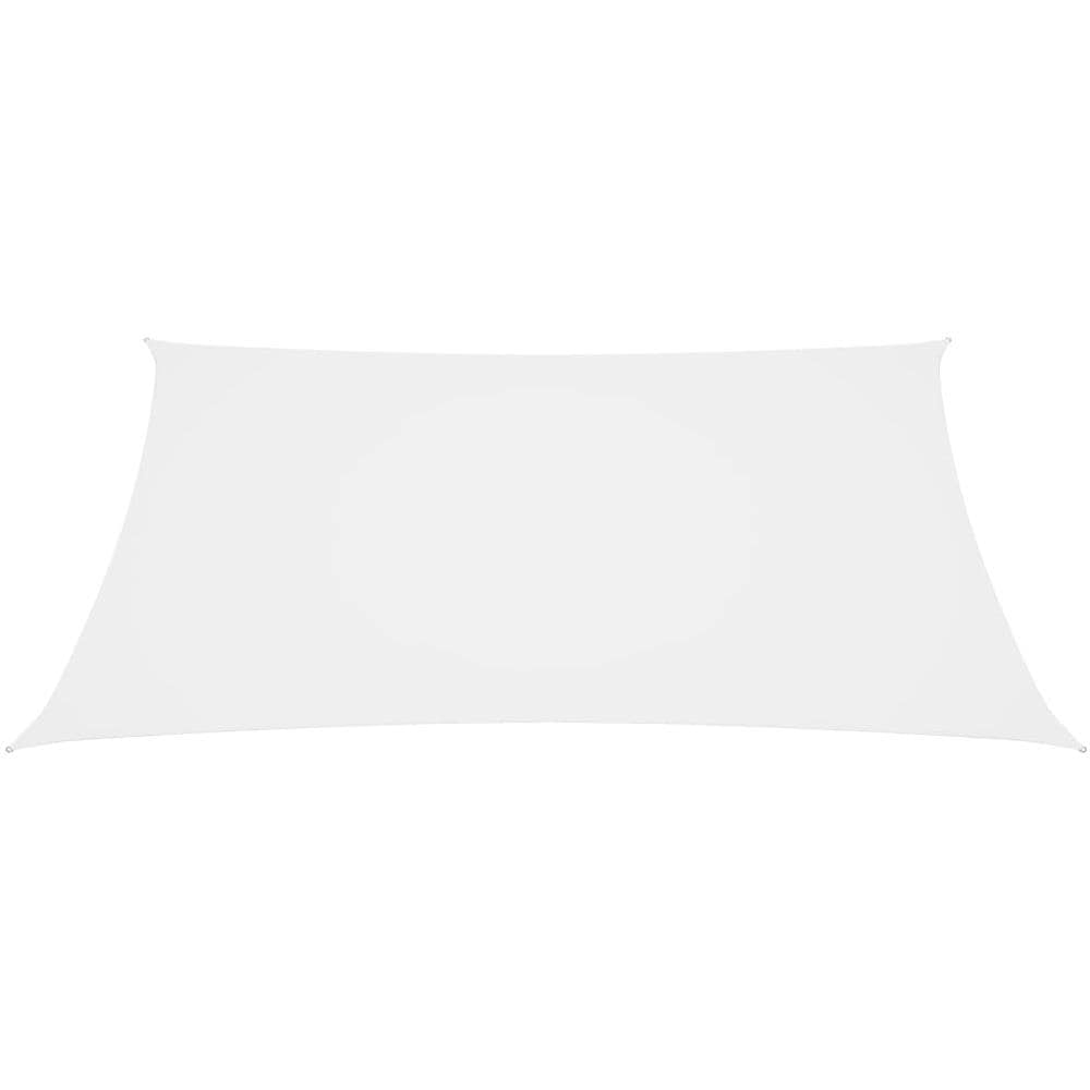 Vela Parasole in Tela Oxford Quadrata 2,5x2,5 m Bianca - Foto 2