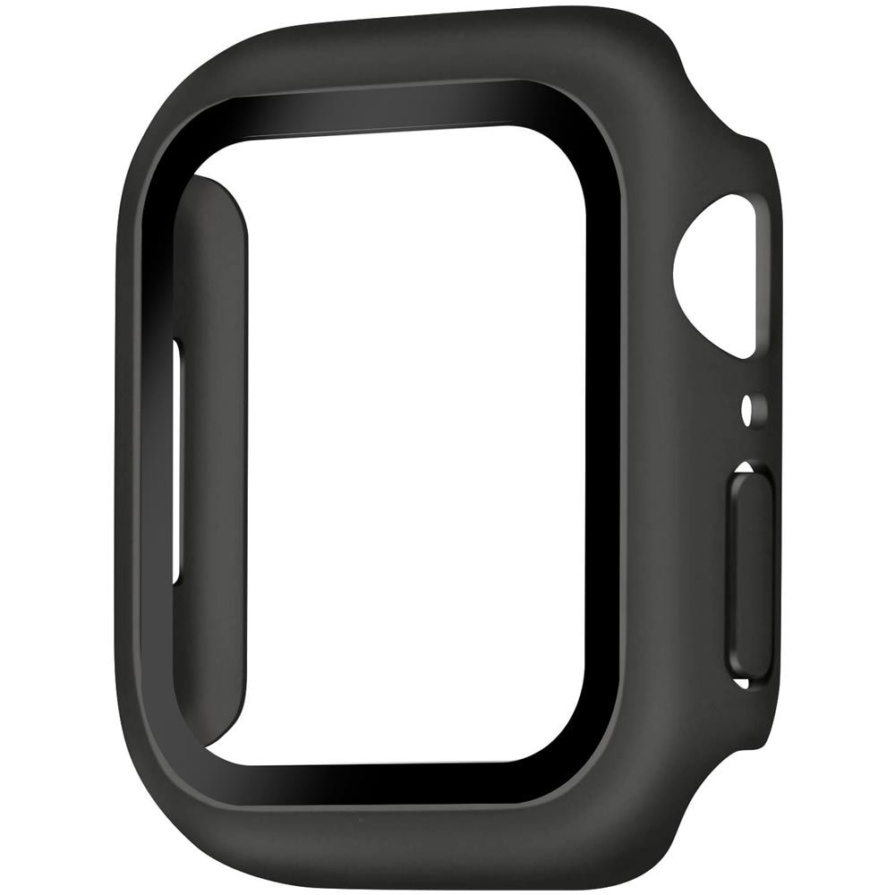 Cover Per Apple Watch Serie 7 (41mm) Rigida Finitura Soft-touch Enkay Nera - Foto 2