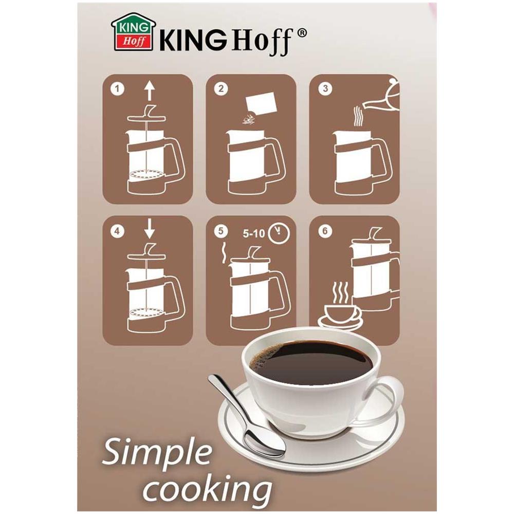 Caffè Kinghoff / Scaldacqua Con Molla 1000m Kh-1399 - Foto 3