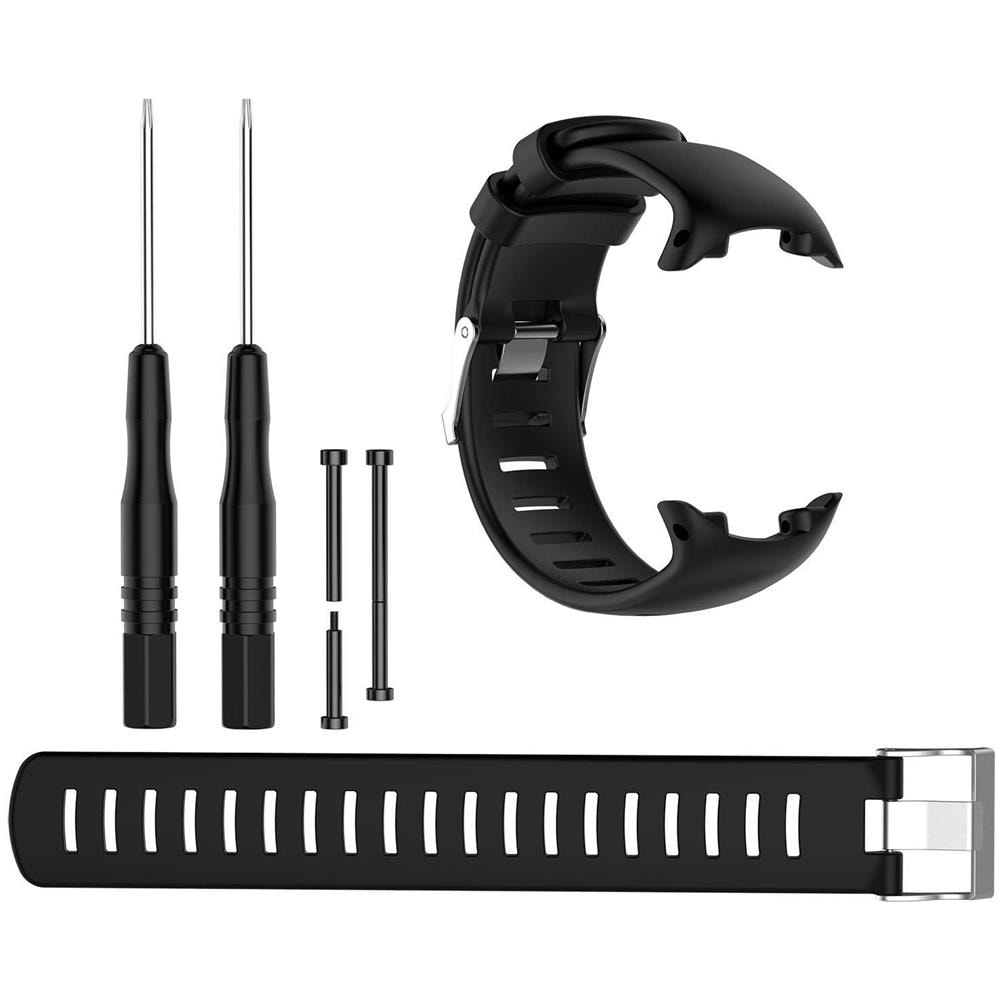 Cinturino Per Orologio Per Suunto D4/d4i Novo Con 2 Diverse Lunghezze Black - Foto 1