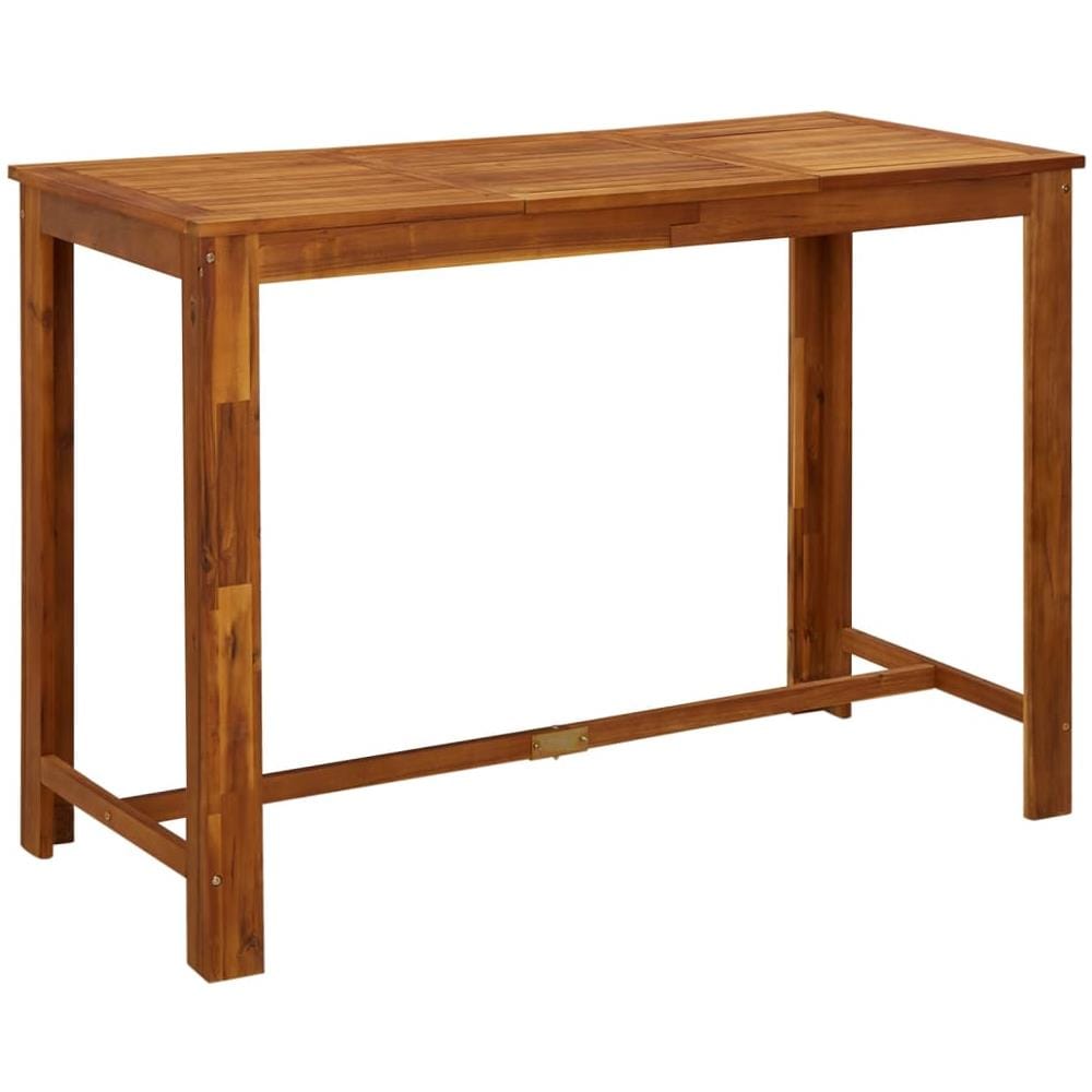 Set Da Bar Per Giardino 9 Pz In Legno Massello Di Acacia - Foto 2