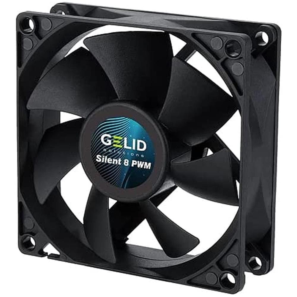 FN-PX08-21 sistema di raffreddamento per computer Case per computer Ventilatore 8 cm Nero 1 pz - Foto 2