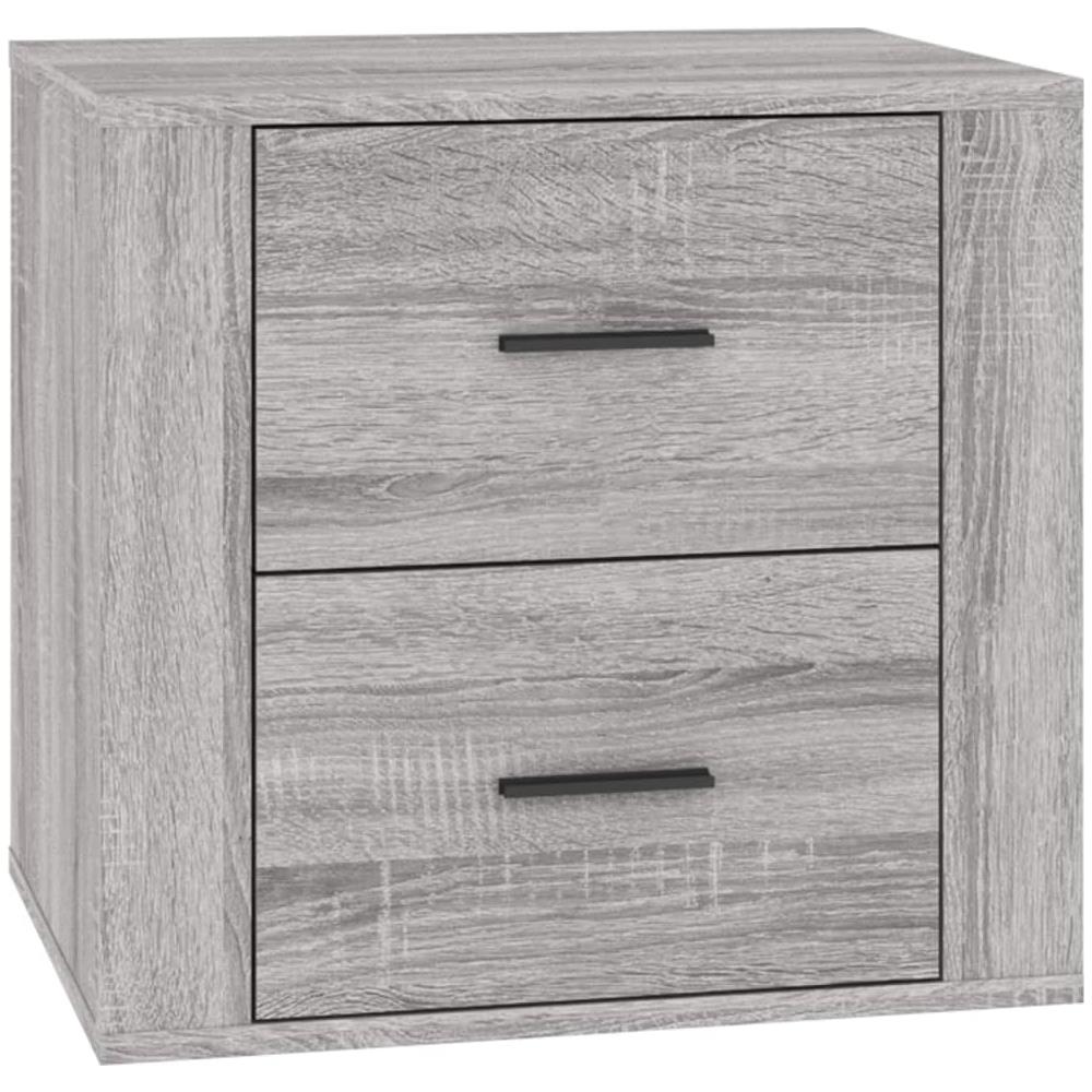 Comodino Grigio Sonoma 50x39x47 Cm - Foto 2