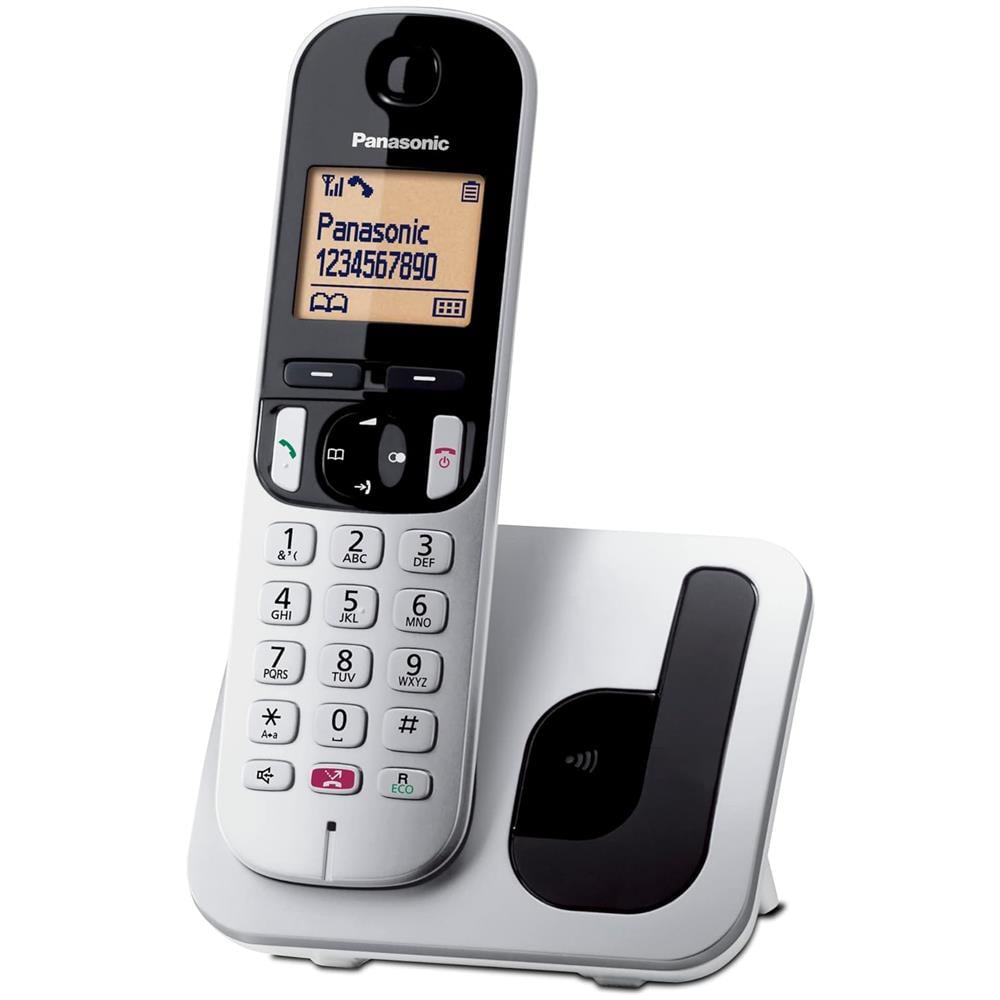 Telefono Cordless  DEC/GAP KX-TGC250SPS con ID Chiamate Colore Silver - Foto 2