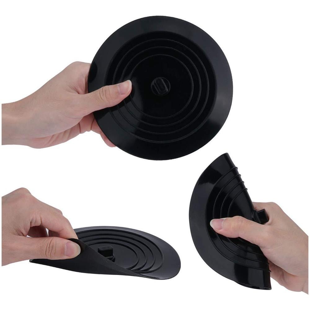 Tappo Per Piatti In Silicone Black 15 Cm - Foto 2