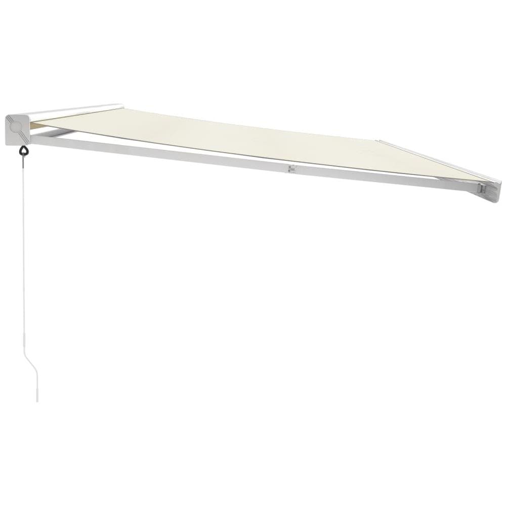 Tenda Da Sole Retrattile Crema 5x3 M In Tessuto E Alluminio - Foto 8