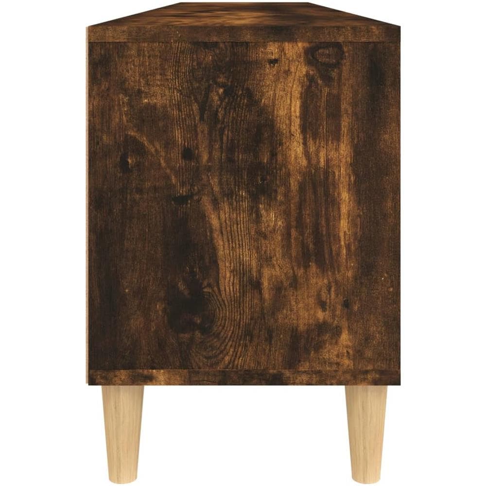 Mobile Porta Tv Rovere Fumo 150x30x44,5 Cm In Legno Multistrato - Foto 8