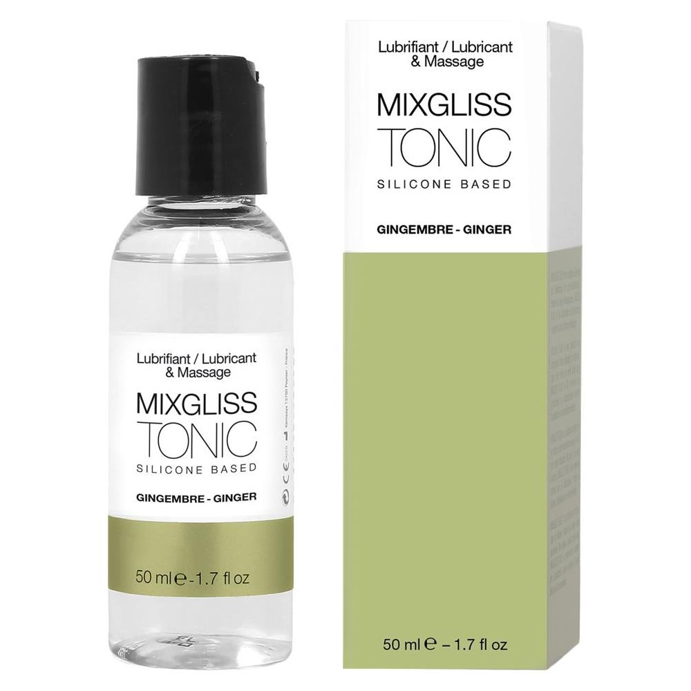 Tonic Lubrificante E Massaggio A Base Di Silicone Gusto Zenzero 50ml - Foto 1