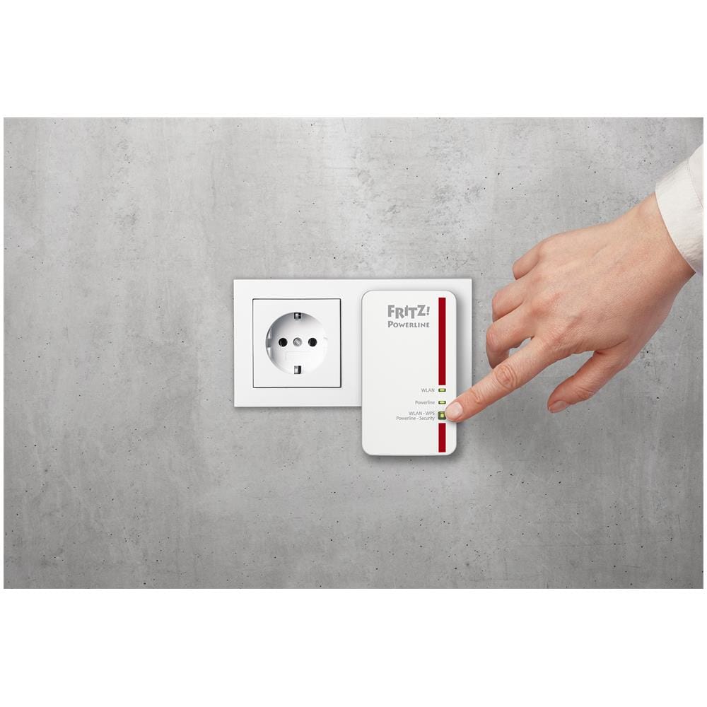 FRITZ!Powerline 1240E WLAN Set 1200 Mbit /s Collegamento ethernet LAN Wi-Fi Bianco 1 pz - Foto 4