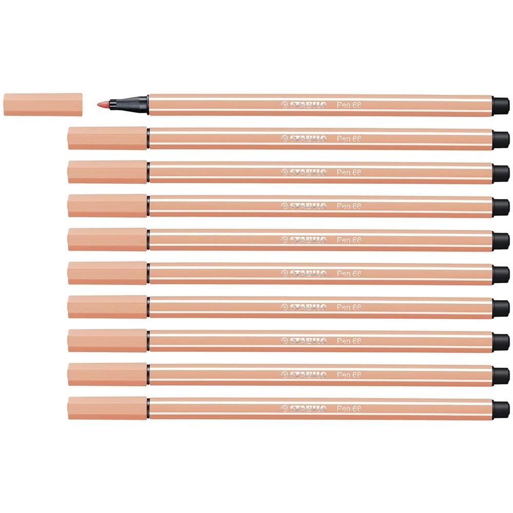 Pen 68 - Pennarello Premium - Confezione da 10 - Albicocca - Foto 1
