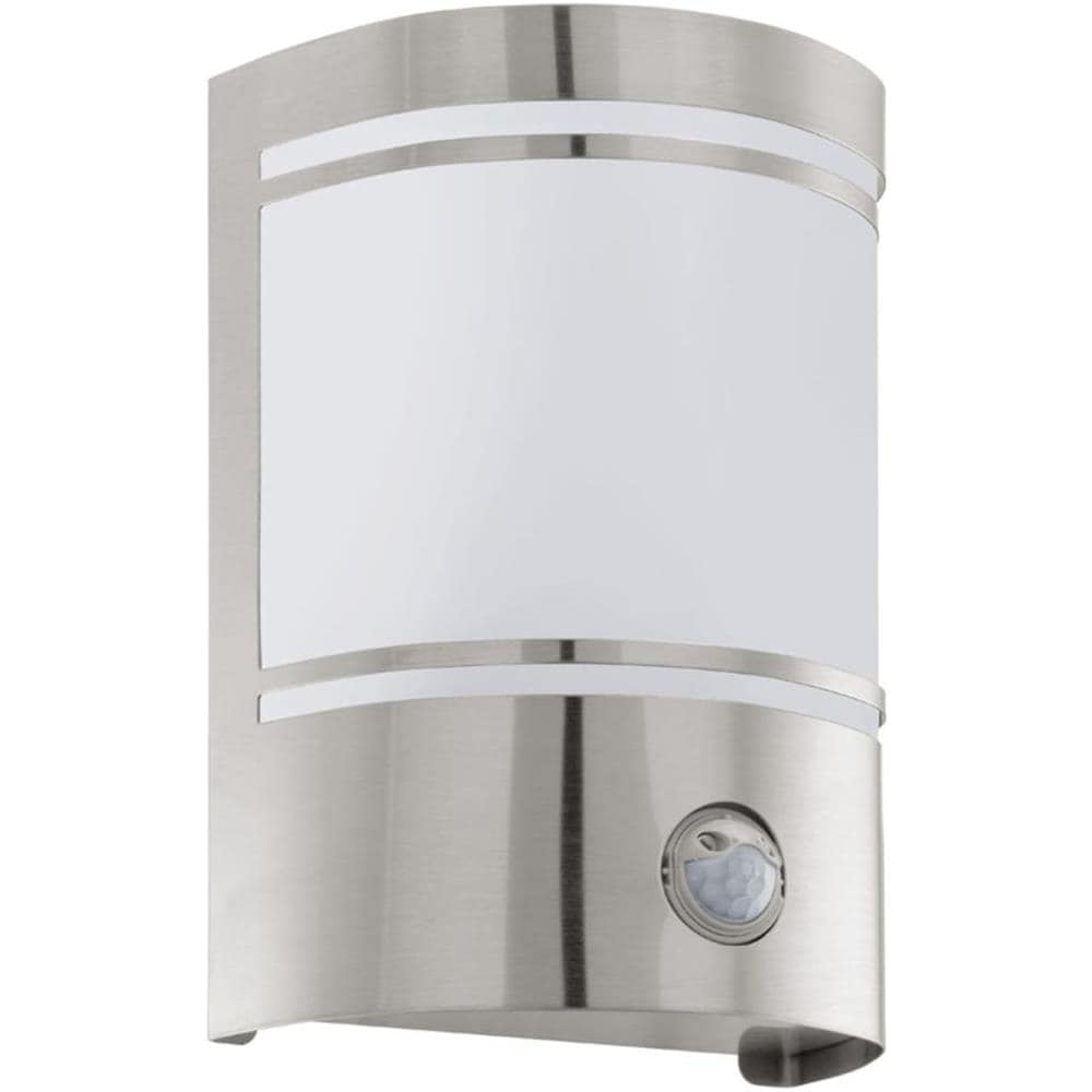 Luce Da Parete Esterna Con Sensore Cerno 40w Argento 30192 - Foto 1